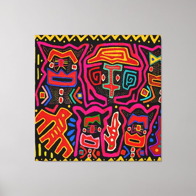 Shaman Demon Spirits and Dreams Leinwanddruck (Vorderseite)