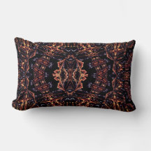 Shaman Mind Abstrakt Art Throw Cushion