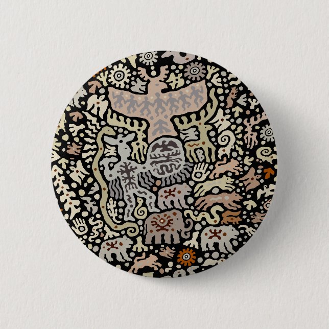 Shaman Peyote Ritual Button (Vorderseite)