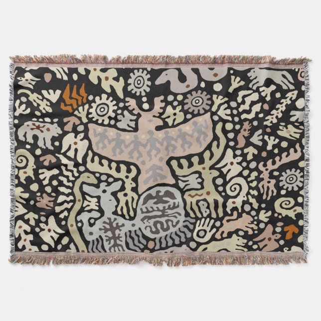 Shaman Peyote Ritual Decke (Vorderseite)