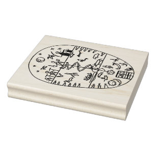 Shaman Peyote Ritual Dream Rubber Briefmarke Gummistempel