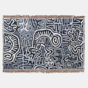 Shaman Peyote Ritual Mola Decke