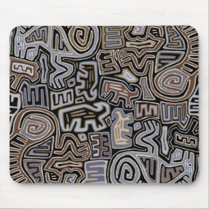 Shaman Peyote Serpent Ritual Spirits Mousepad