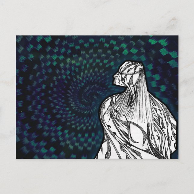 "Shaman" Postkarte (Vorderseite)