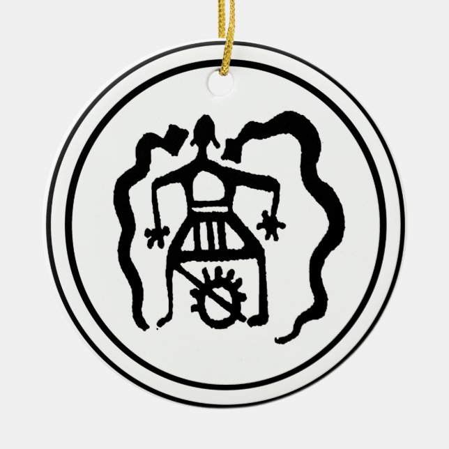 Shaman & The Ancestral Spirit Guides Keramikornament (Vorne)