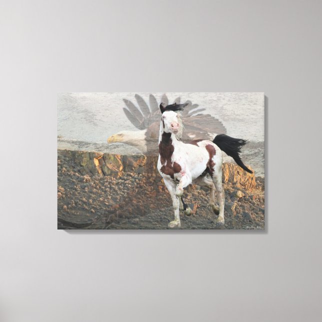 Shaman the Legend Canvas Print Leinwanddruck (Vorderseite)
