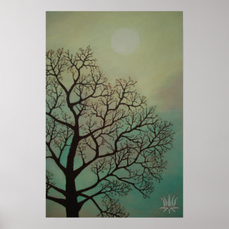 Shaman Tree Print Poster