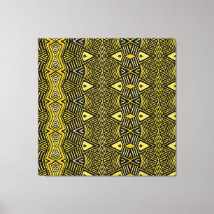 Shaman Tribal Shield Leinwanddruck