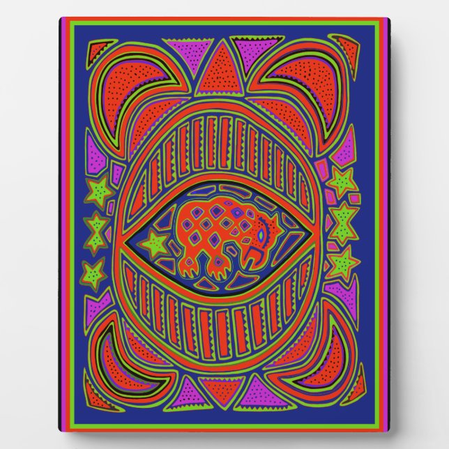 Shaman Turtle Spirit Fotoplatte (Vorderseite)