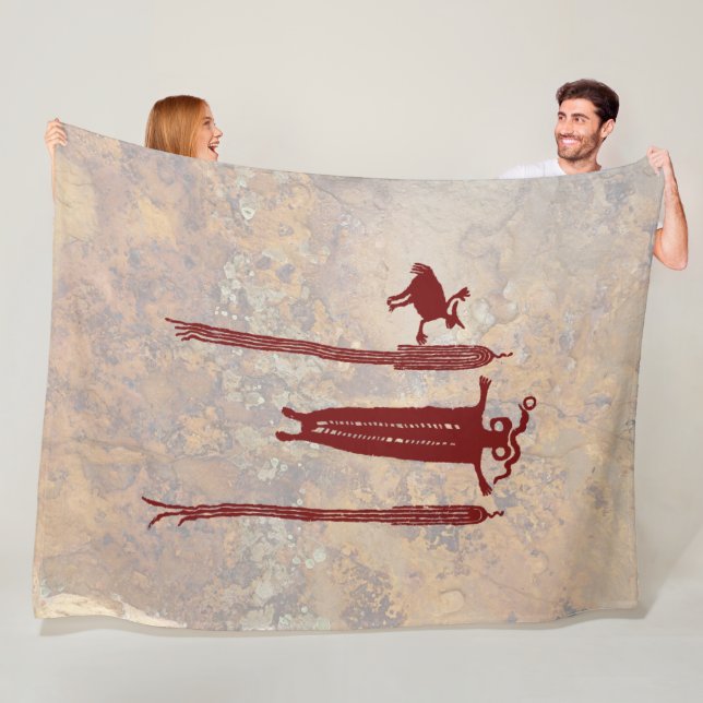 Shaman und Geistführer Fleecedecke (Beispiel)