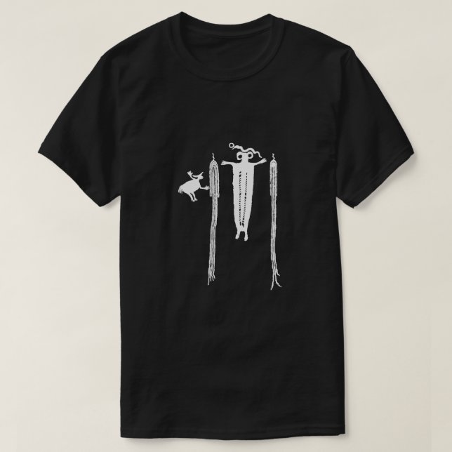 Shaman und Geistführer T-Shirt (Design vorne)