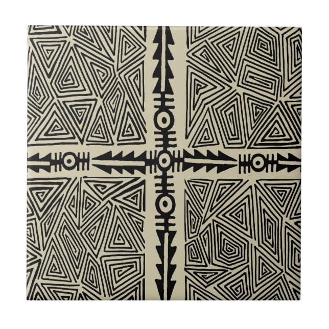 Shaman Voodoo Map Fliese (Vorderseite)