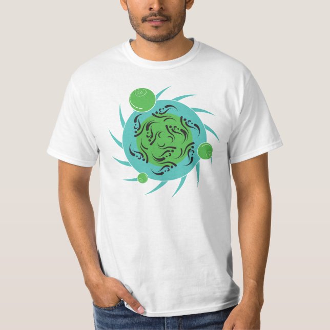 shamanic Kreise T-Shirt (Vorderseite)