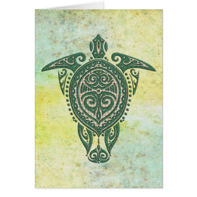 Shamanic Sea Turtle Symbol + Ihre Ideen (Vorne)