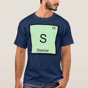 Shamar Name Chemie Element Periodensystem T-Shirt