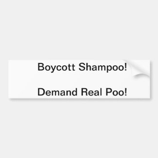 Shampoo Autoaufkleber