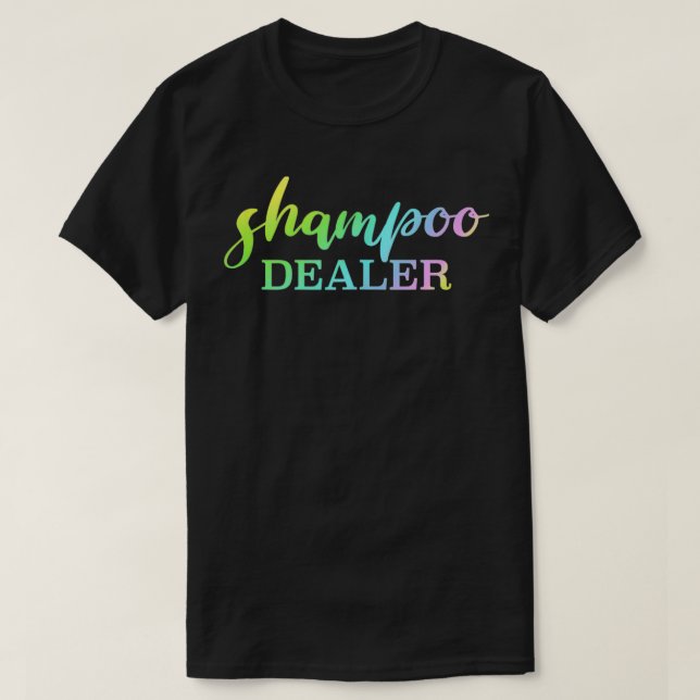 Shampoo Händlerparkangebot Stylist Angebot T-Shirt (Design vorne)