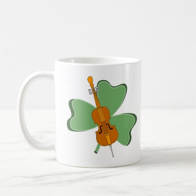 Shamrock Cello Kaffeetasse (Links)