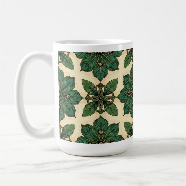 Shamrock Celtic Knot Mug Kaffeetasse (Links)