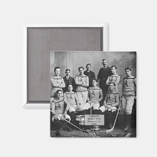 Shamrock-Hockeyteam, Montreal, QC 1899 Magnet