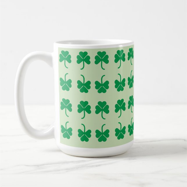 Shamrock Kaffeetasse (Links)