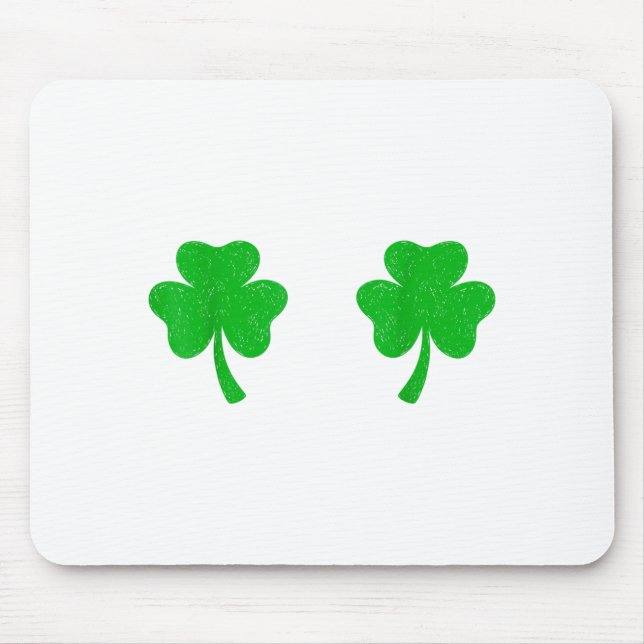Shamrock S Shirt Irish Ies St Patricks Day  Mousepad (Vorne)