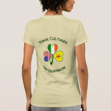 Shamrock Scotland Löwe Rampant Irland USA Damen