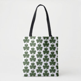 Shamrock Shape Plaid Dark Green