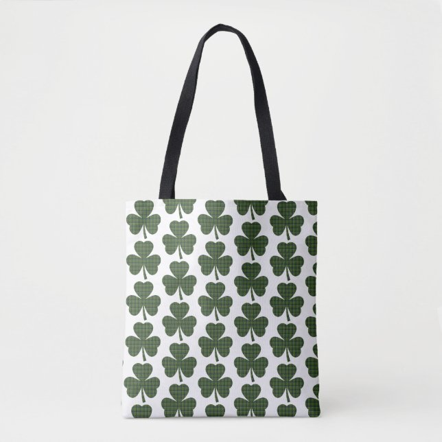 Shamrock Shape Plaid Dark Green (Vorderseite)