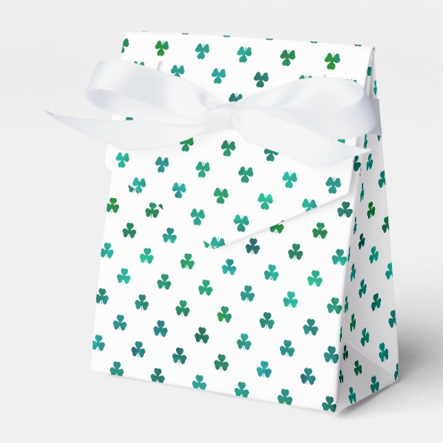Shamrock Smaragdgrün - Mikro Geschenkschachtel (Vorderseite)