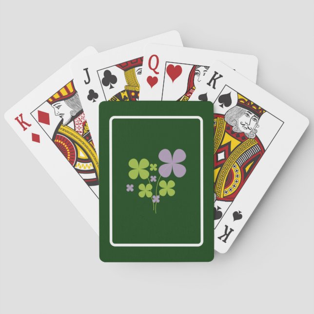 Shamrock Spielkarten (Rückseite)