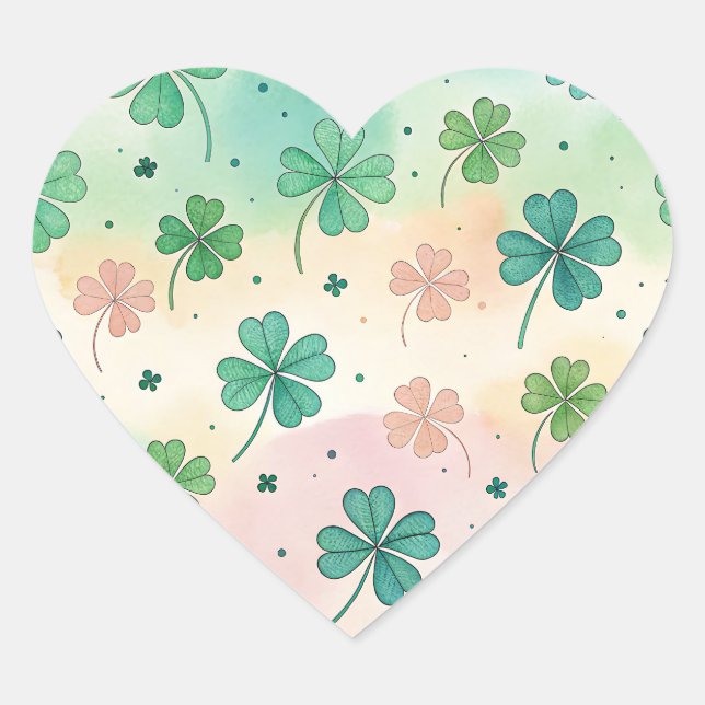 Shamrock Stickers (Vorderseite)