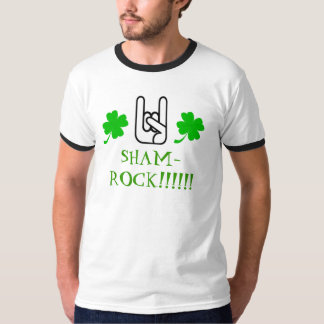 SHAMROCK-TEUFEL-HORN-T-SHIRT T-Shirt