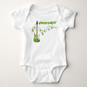 Shamrockin Baby Strampler