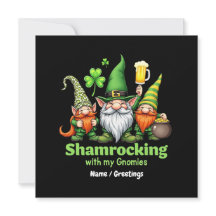 Shamrocking mit My Gnomies Funny St. Patrick's