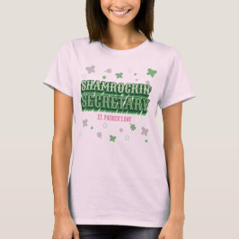 Shamrockin's Secretary Fun St. Patrick's Day T-Shirt