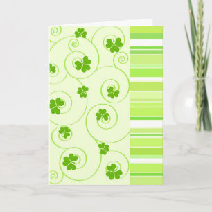 Shamrocks and stripes - Card Karte
