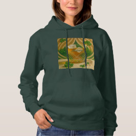 Shamrocks Irish Whiskey Tumbler "Sláinte!" Hoodie
