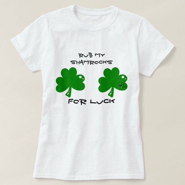 Shamrocks! T-Shirt (Design vorne)
