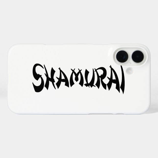 SHAMURAI Case-Mate iPhone HÜLLE (Rückseite (Horizontal))