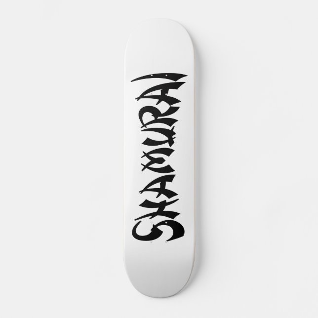SHAMURAI SKATEBOARD (Vorderseite)