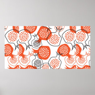 SHANA TOVA CARD, Rosh Hashanah Grußkarte, mit h Poster