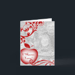 Shana Tova: Floral Apple Foto Card Feiertagskarte<br><div class="desc"></div>