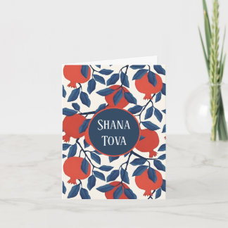 Shana Tova Pomegranate Feiertagskarte