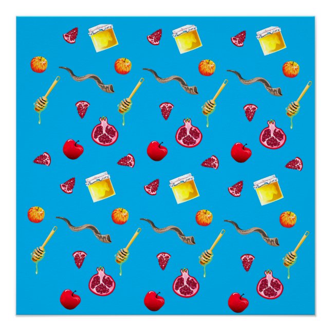 shana tova, shana tova rosh hashanah, shanah tovah poster (Vorderseite)