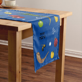 Shanah Tovah Holiday Table Runner Kurzer Tischläufer