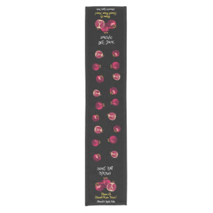 Shanah Tovah Pomegranate Personalisiert Table Runn Kurzer Tischläufer