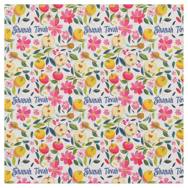 Shanah Tovah Stoff (Nahaufnahme)
