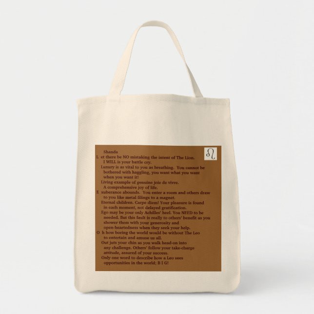 Shanda-Tasche Tragetasche (Vorne)