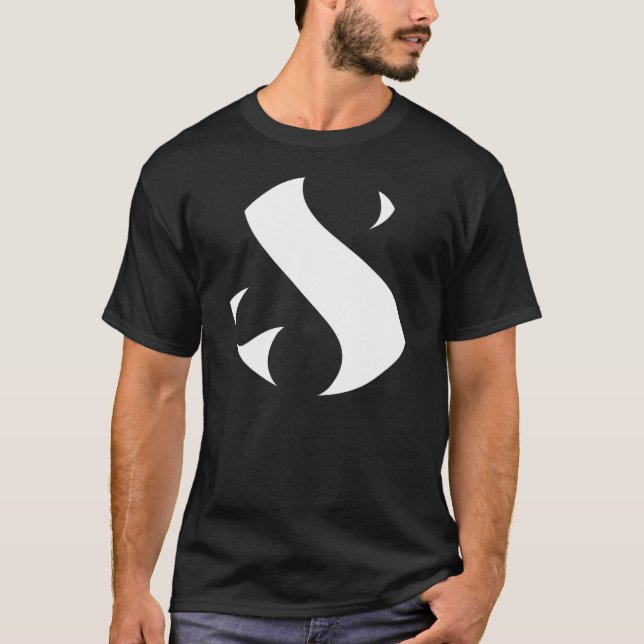 Shane McElveen Studiologoschwarzt-stück T-Shirt (Vorderseite)
